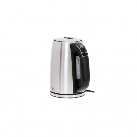 Electric Kettle - Adler AD 1340 1.7 L 2200 W, Black, Silver