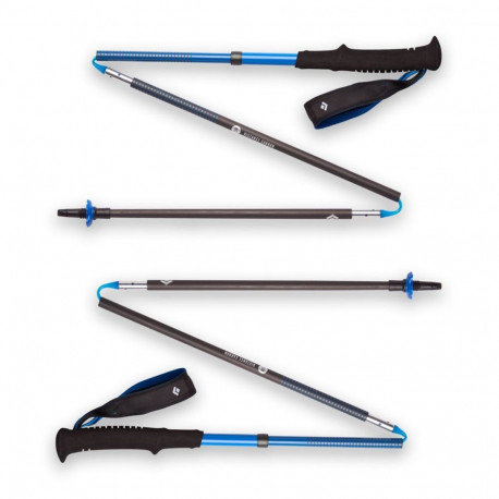 Black Diamond matkakepp Distance Carbon Z-Pole, unisex, kokkupandav