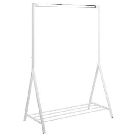 Riidestange BRENT, valge