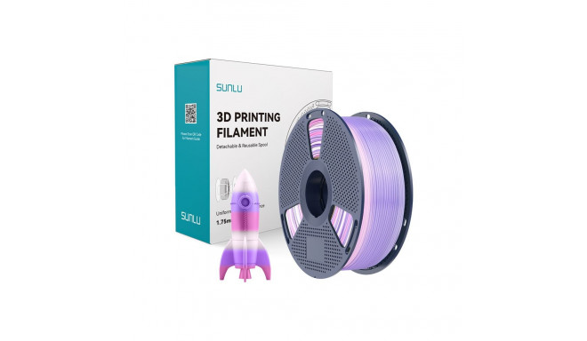 Sunlu PLA Filament (Rainbow) 03