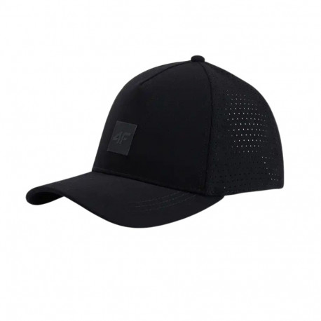 Czapka z daszkiem 4F U554 głęboka czerń 4FWSS26ACABU554 20S L/XL