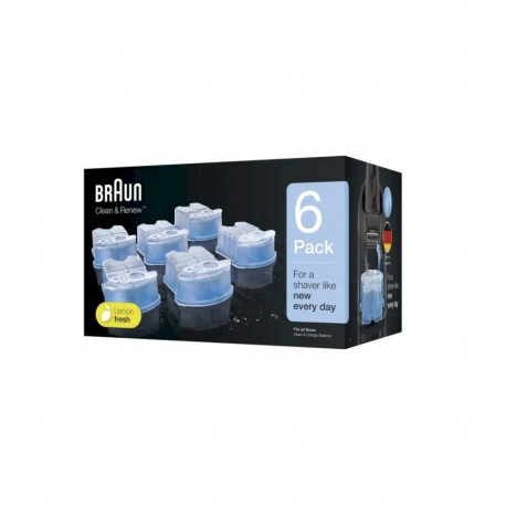 Braun CCR6 Clean&Charge Cartridge Refill 6 Pack