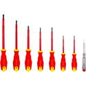 Goobay Tools Insulated Screwdriver Set, 8 Pcs.