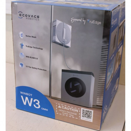 Ecovacs SALE OUT. Window Cleaning Robot | WINBOT W3 OMNI | Corded/Cordless | 8000 Pa | White/Silver 