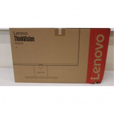 Lenovo SALE OUT. | ThinkVision | T27QD-40 | 27 " | IPS | 16:9 | 120 Hz | 4 ms | 2560 x 1440 pixels |