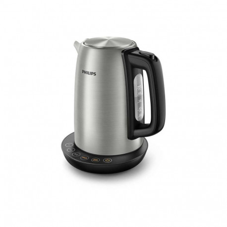 Philips Kettle HD9359/90 Electric, 2200 W, 1.7 L, Stainless steel/Plastic, 360 rotational base, Grey