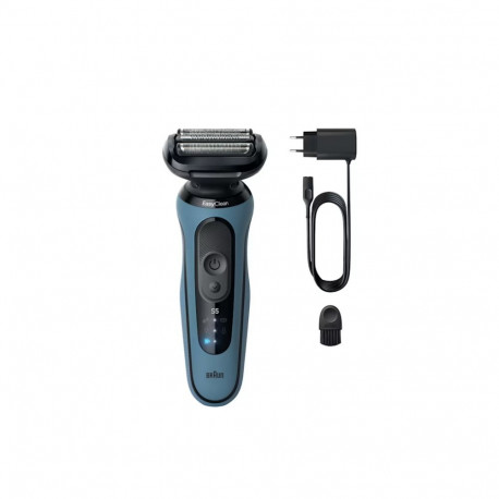 Braun Shaver | Series 5 52-A1000s | Operating time (max) 50 min | Wet & Dry | Lithium Ion | Blue/Bla