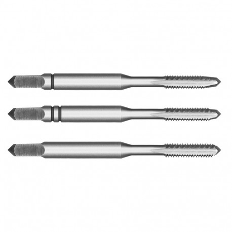 Gwintowniki - rozmiar M4, HSS M2, 3 szt.