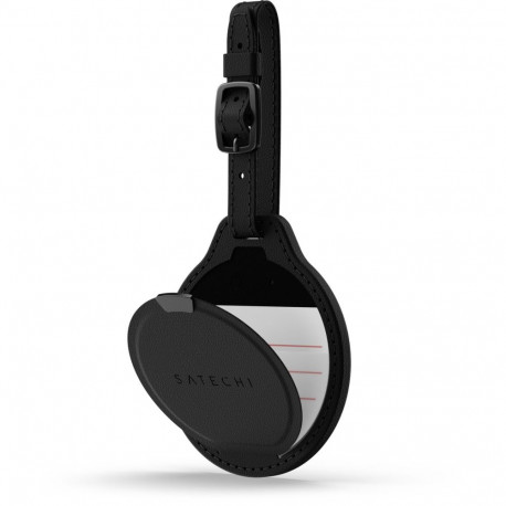 Satechi pagasisilt FindAll vegan-nahast, must