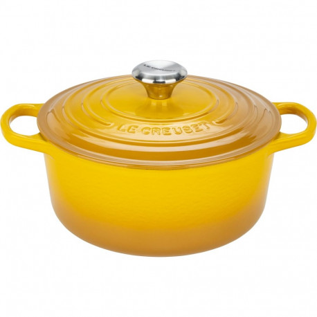 Le Creuset ümmargune hautamisvorm Signature 24cm, nectar