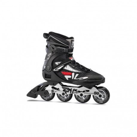 Rulluisud LEGACY PRO 80, must-punane-hall (44)