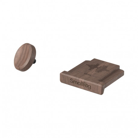 SmallRig 6239 Hot Shoe Cover for FUJIFILM Cameras (Walnut)