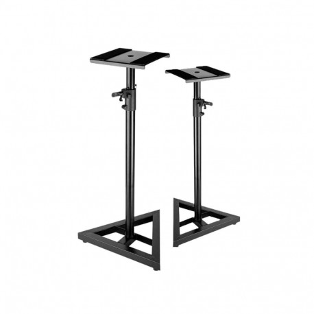 Audio Equipment Stand - SSQ SM1 Kit Studio Monitor Stands 140 cm Black