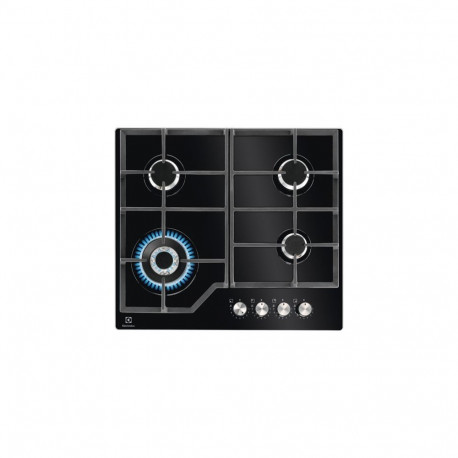 Gas Hob - Electrolux KGG64362K 4 Cooking Zones, 3900W, Built-In Design, Black