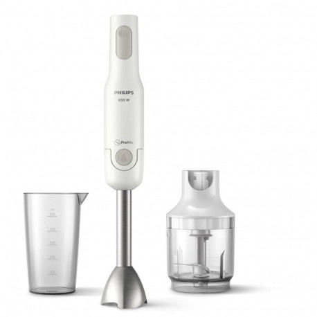 Kitchen Appliance - Philips Daily Collection ProMix Hand Blender 650W 15,000 RPM With Measuring Cup 