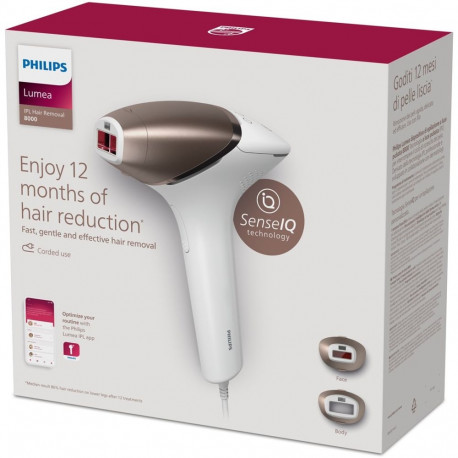 Health & Personal Care - Philips Lumea Prestige BRI945/00 IPL Hair Removal Device With SenseIQ, 8.5 