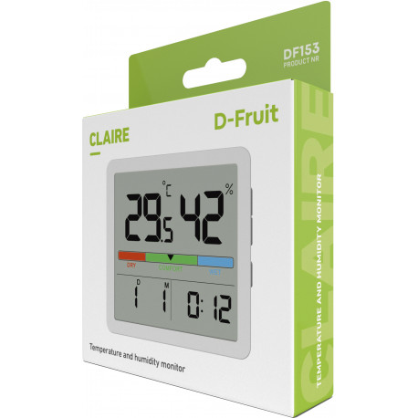 D-Fruit temperature and humidity monitor Clarie DF153