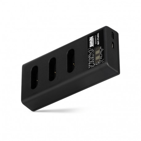 Newell CD-USB-C three-channel charger for Sony NP-BX1 batteries
