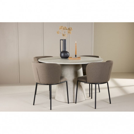 Söögitoa komplekt LANZO&EDINA 4 tooli