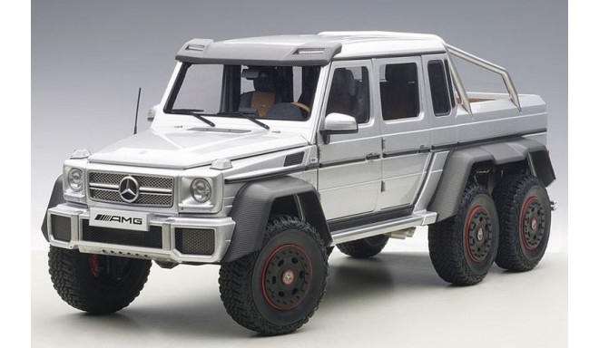 Autoart mudelauto Mercedes-Benz G6 3 AMG 6X6, hõbedane