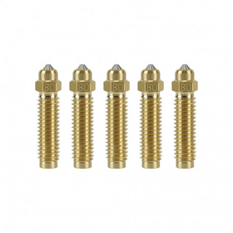 0.8 mm hardened brass nozzle set for ELEGOO Centauri Carbon