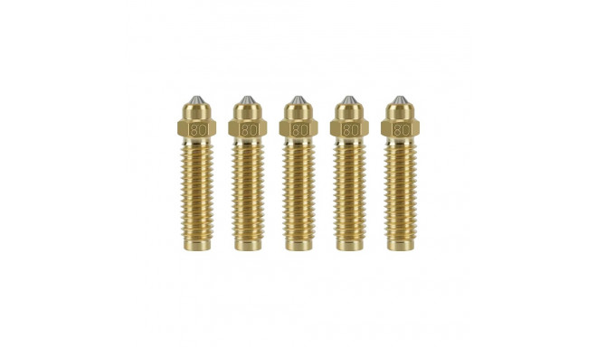 0.8 mm hardened brass nozzle set for ELEGOO Centauri Carbon