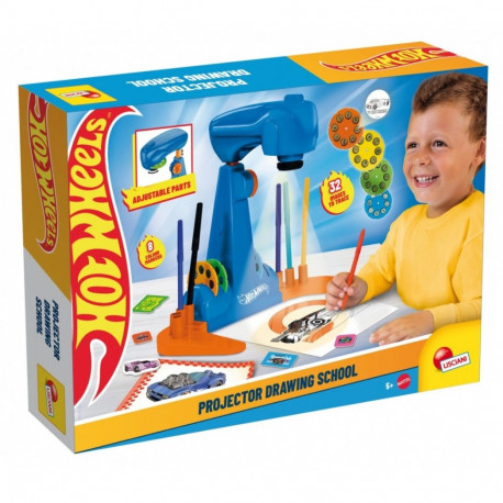 Hot Wheels Projector drawing school set
