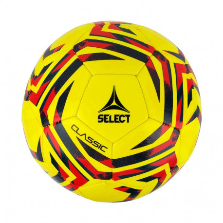 Piłka nożna Select Classic v25 żółto-czerwona 19141 5