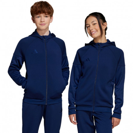 Adidas laste pusa Tiro 25 Full-Zip JC5127 128cm, tumesinine