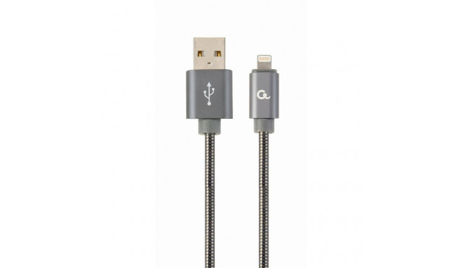 CABLE LIGHTNING TO USB2 2M/CC-USB2S-AMLM-2M-BG GEMBIRD