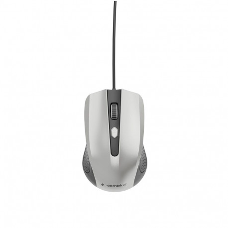 MOUSE USB OPTICAL BLACK/SILVER/MUS-4B-01-BS GEMBIRD