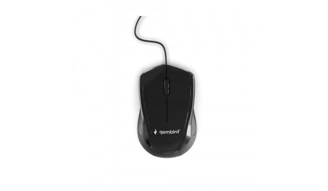 MOUSE USB OPTICAL/BLACK MUS-3B-02 GEMBIRD