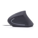 MOUSE USB OPTICAL BLACK/ERGONOMIC MUS-ERGO-01 GEMBIRD