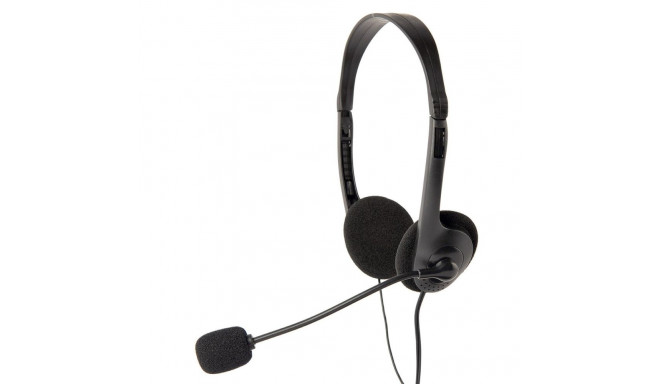 HEADSET STEREO/BLACK MHS-123 GEMBIRD