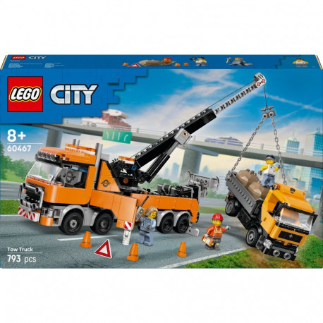 LEGO City kraanaga puksiirauto 60467