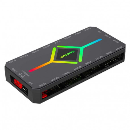Gamemax  V4.0 ARGB PWM HUB BK  Hub for Gaming Chassis