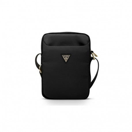 Guess Guess Bag GUTB10NTMLBK 10" black/black Nylon Triangle Logo