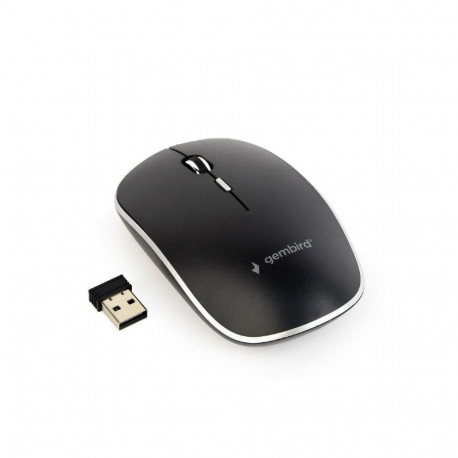 Gembird MOUSE USB OPTICAL WRL/BLACK MUSW-4B-01