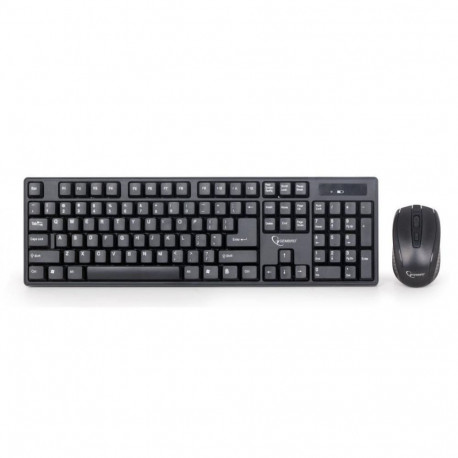 Gembird KEYBOARD +MOUSE WRL ENG/DESKTOP KBS-W-01