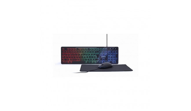 Gembird KEYBOARD +MOUSE USB ENG/KBS-UML-01