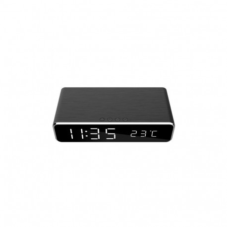 Gembird MOBILE CHARGER WRL W/DIG ALARM/CLOCK DAC-WPC-01