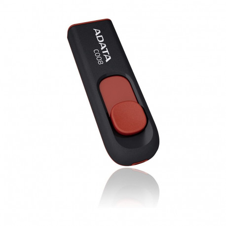 "CARD ADATA USB 2.0 C008 black 64GB AC008-64G-RKD"