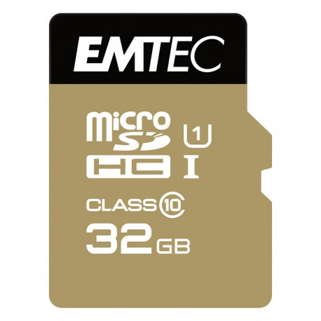 Emtec mälukaart EliteGold m32GB UHS-I U1 + adapter