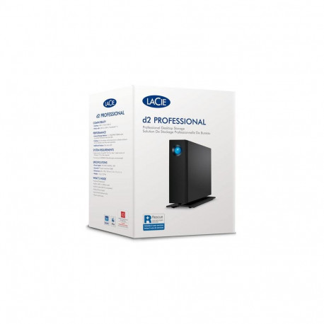 LaCie d2 Professional external hard drive 20 TB 7200 RPM USB Type-C 3.2 Gen 1 (3.1 Gen 1) Black