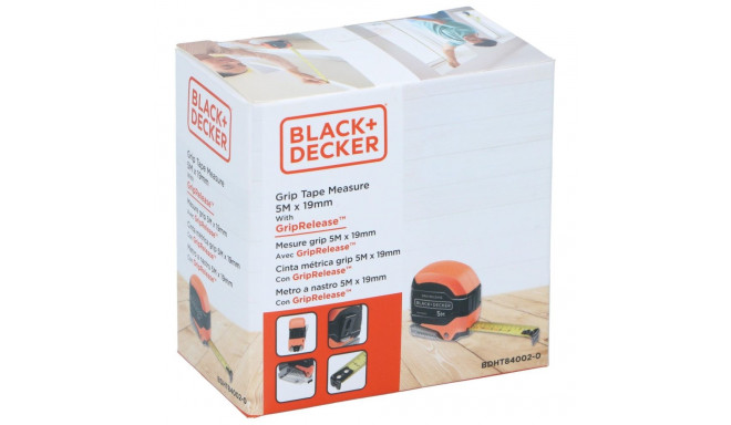BLACK DECKER mõõdulint 5m×19mm