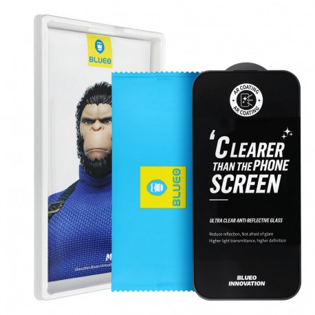 5D Mr. Monkey Glass - SAMSUNG S26 black (Strong Premium Ultra Clear AR)