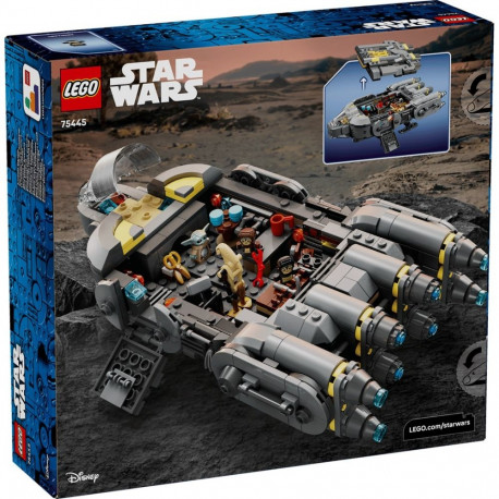 Toy Set - LEGO Star Wars 75445 Anzellan Starship 701 Pieces With 3 Minifigures Multicolor