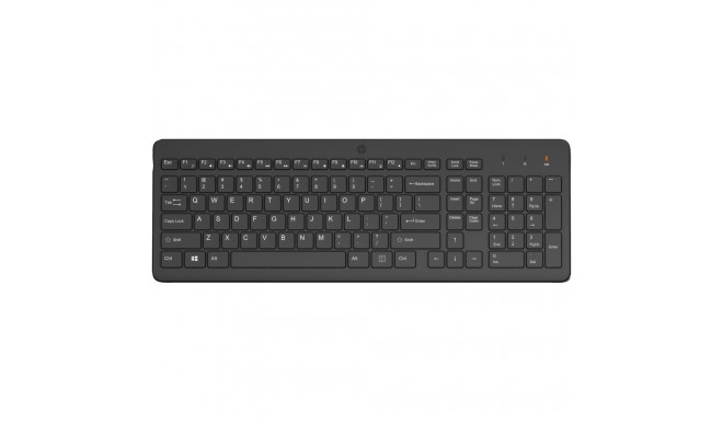 HP 225 Wireless Keyboard, spill resistant - Black - US ENG