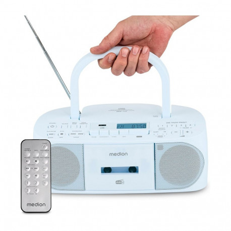 MEDION® LIFE® boombox DRX-1 Plus, sinine