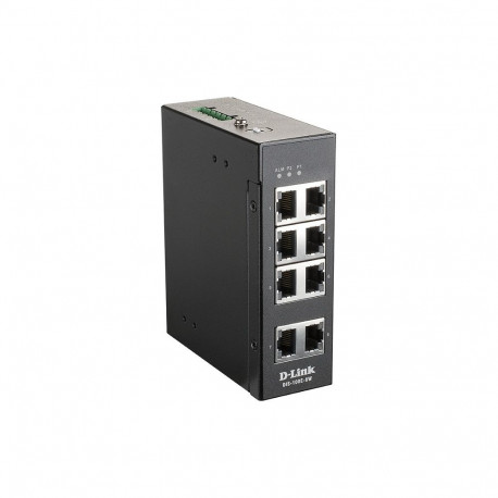 "D-Link DIS-100E-8W 8-Port Fast Ethernet Industrie Switch"